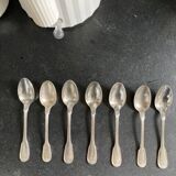 Set of seven CHINON tea spoons