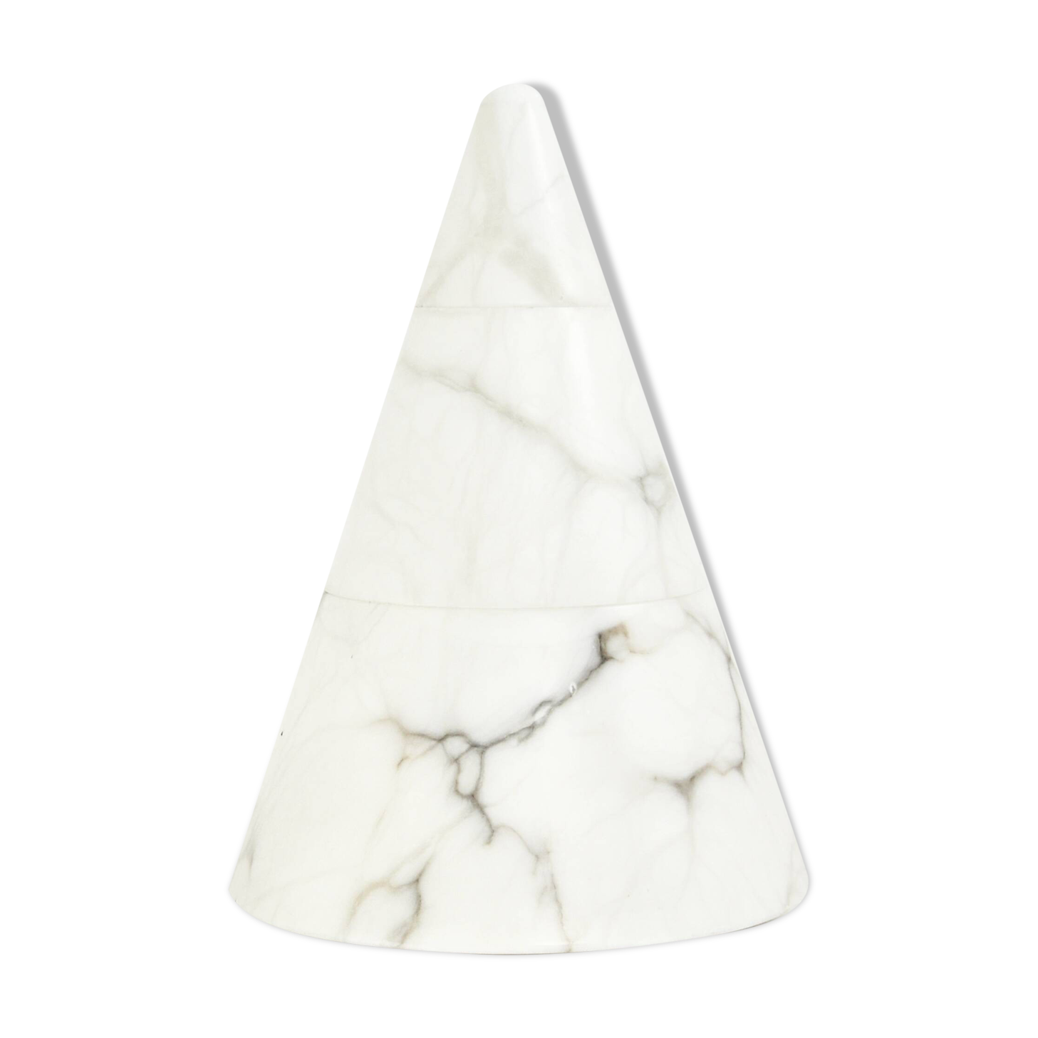 Lampe de table italienne en marbre, 1960s