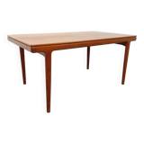 Vintage rectangular Scandinavian dining table by Johannes Andersen Samcom