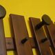 Mid century wall-mounted coat and hat rack, 1960s