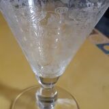 Large Bohemian Crystal Glassware Set