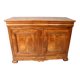 Nineteenth-century Louis Philippe walnut buffet