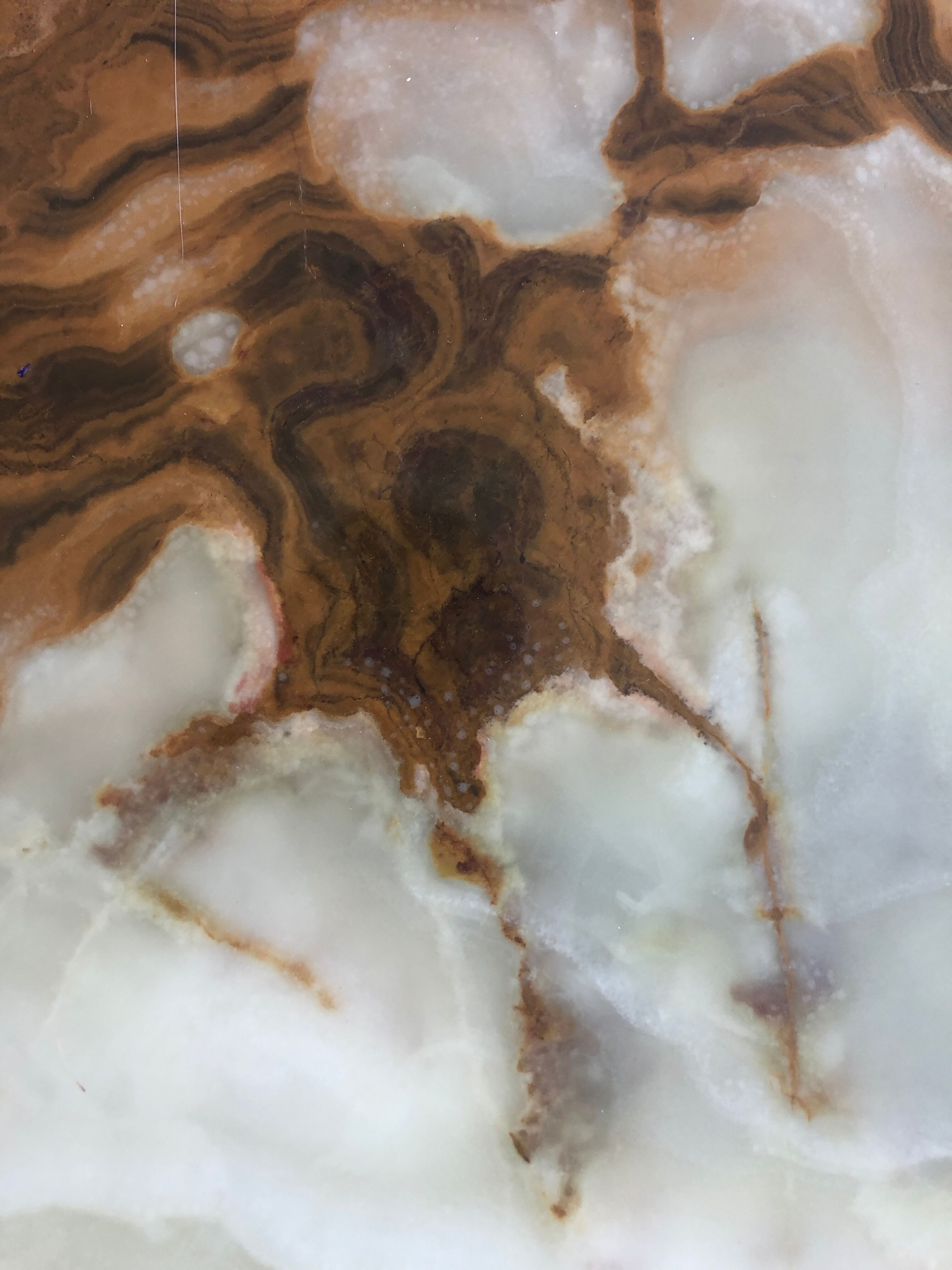 Marble onyx coffee table