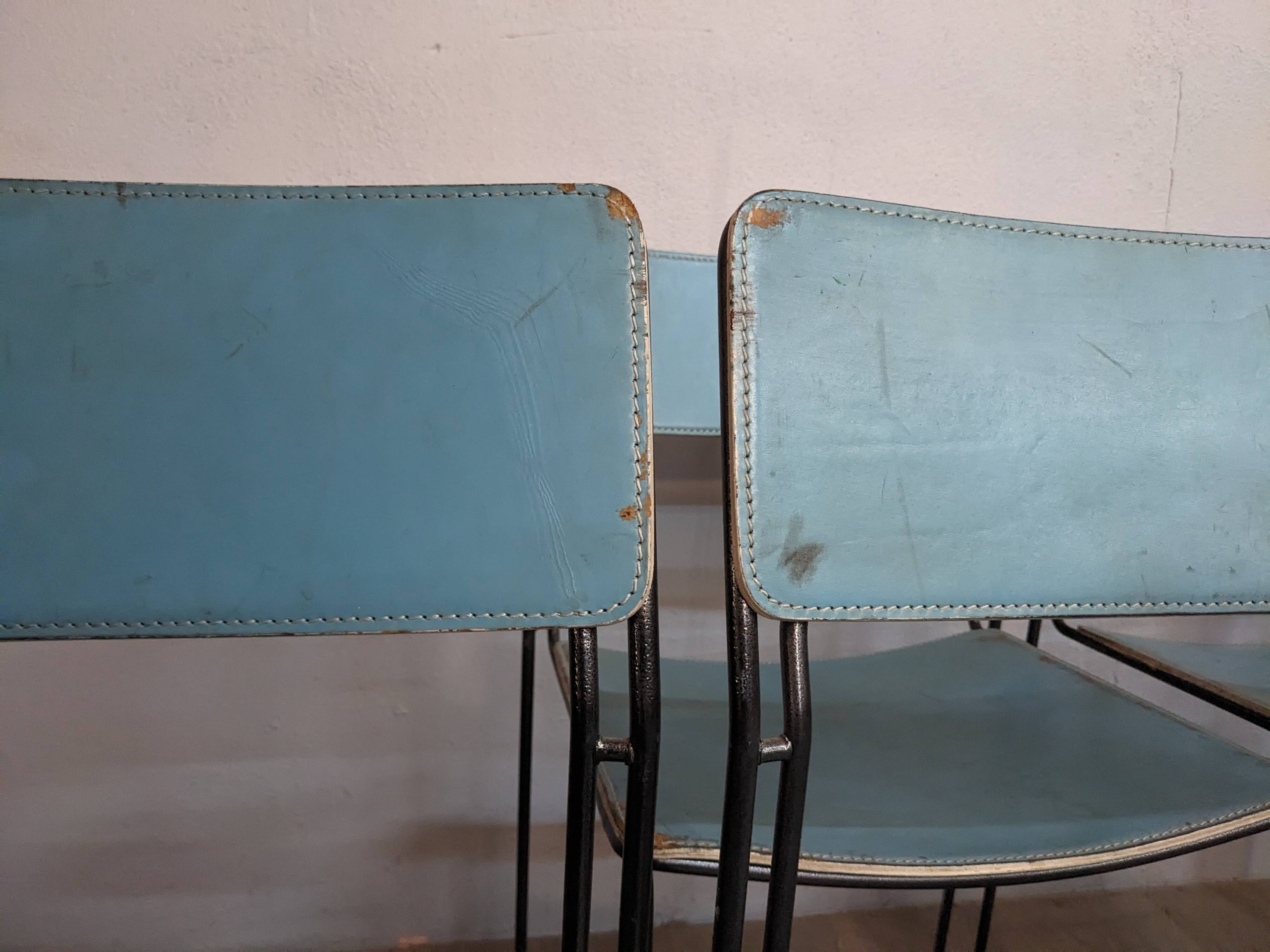 6 Sultana lounge chairs by Arrben, Italy 1970