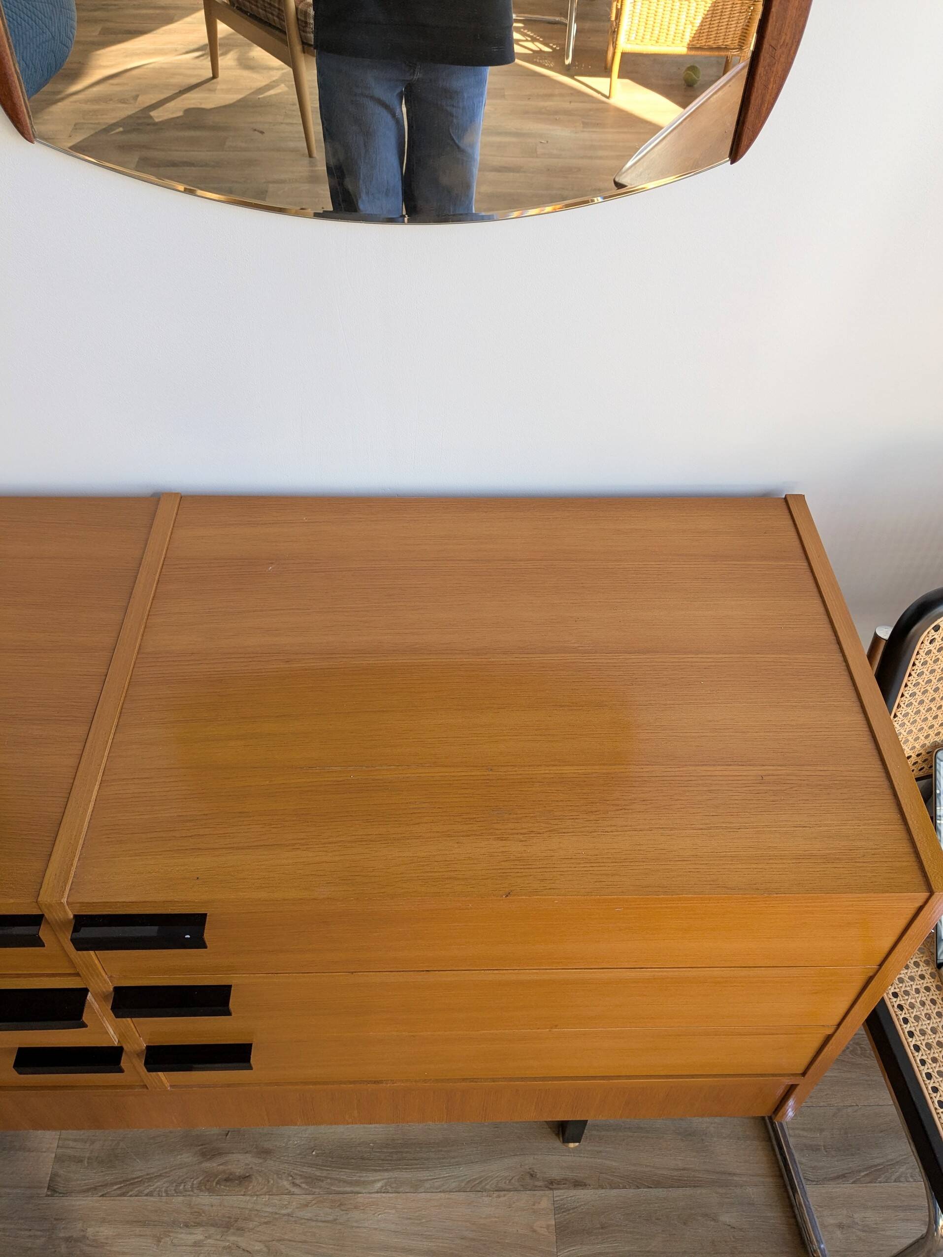 Vintage chest of drawers by Gérard Guermonprez