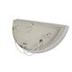Peil & Putzler - wall lamp - model 73027 - 'Frosted glass' - metal - 80s