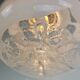 Suspension italienne en verre de Murano formes nuageuses