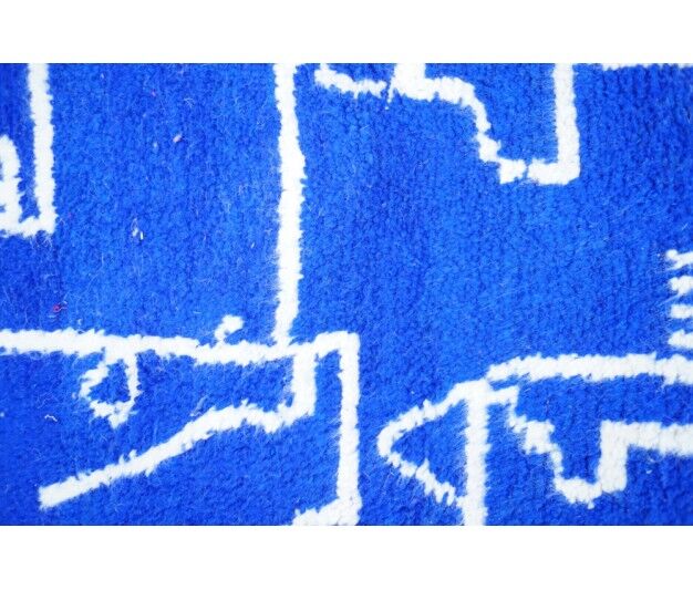 Colorful Berber carpet 257x153cm