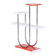 Bauhaus Czech Chrome and Lacquered Wood Flower Stand from Slezak, 1930s