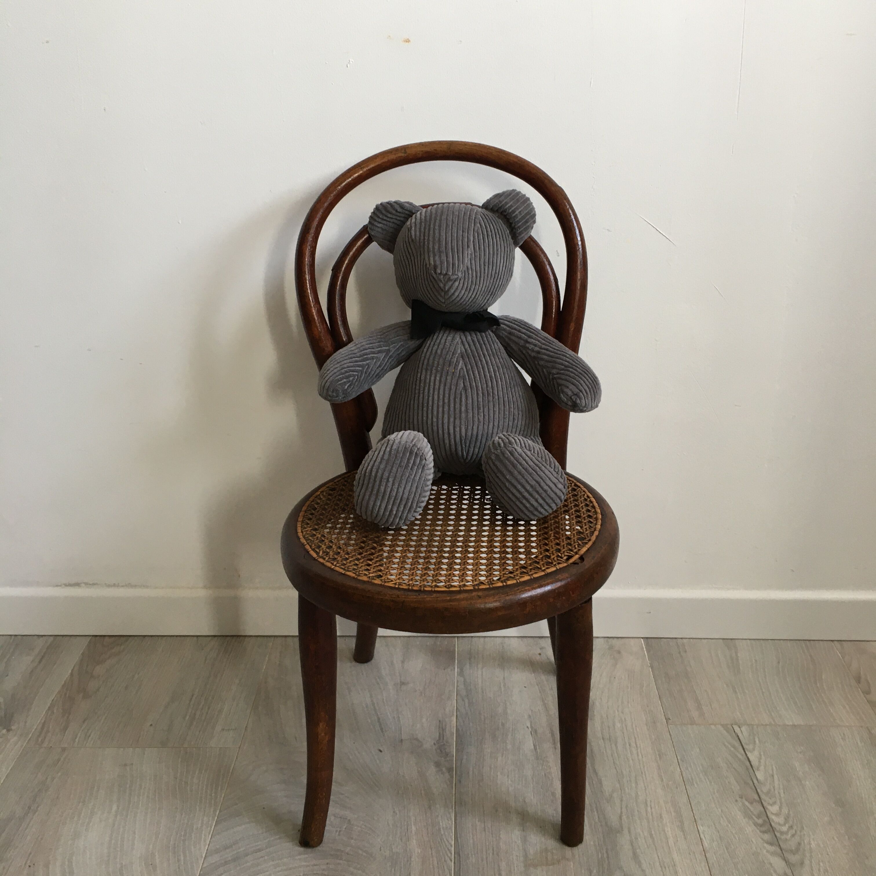 THONET child chair with mid xiX label