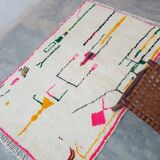 Moroccan Berber rug 225 x 156 cm Azilal wool rug