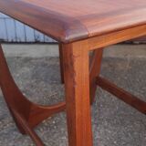 Vintage 1960s Scandinavian teak nesting tables with g plan
