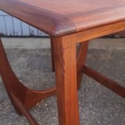 Vintage tables gigognes datant des années 1960 scandinave teck g plan