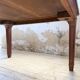 Double-sided walnut counter desk 1900