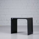 Table d'appoint vintage modèle 621 en noir, signée Dieter Rams pour Vitsœ