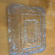 Vintage vallerysthal crystal moulded cut pocket ashtray #