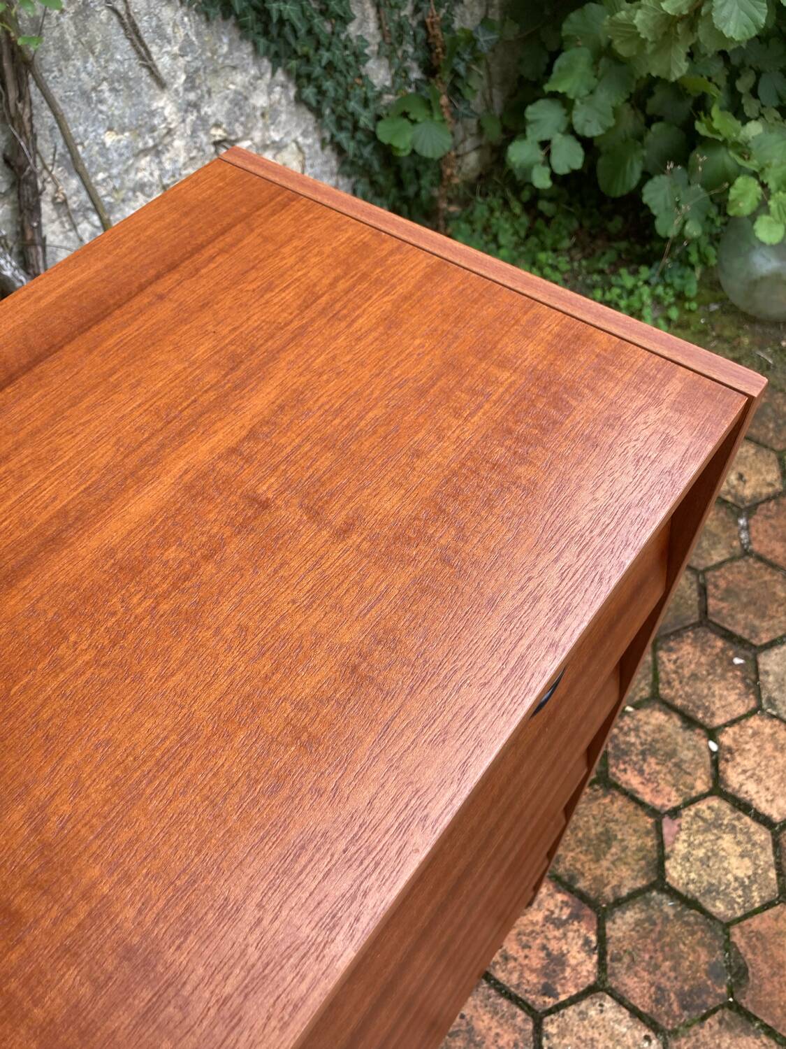 Vintage shoe cabinet