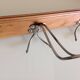 Vintage five-headed wooden coat rack from the 30s/40s