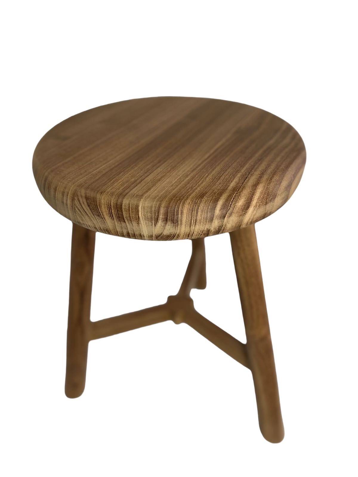 Teak wood stool