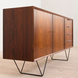 Rosewood sideboard with 4 drawers