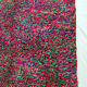Contemporary carpet Beni Ouarain has polka dots 116 x 180 cm
