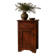 Rustic Walnut Bedside Cabinet, 1980s