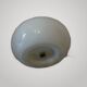 Pair of Mushroom Table Lamps 1960s Murano White
