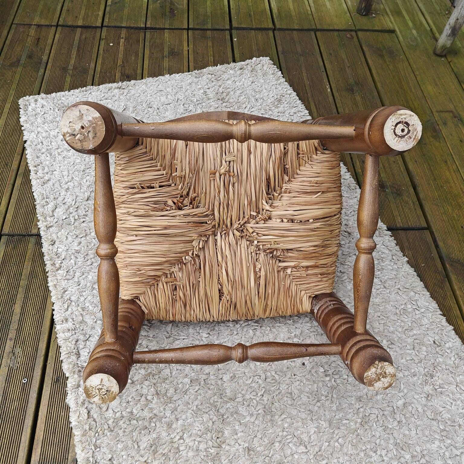 Lot de deux chaises basses