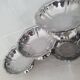6 dessert bowls by Guy Degrenne in 18/10 stainless steel