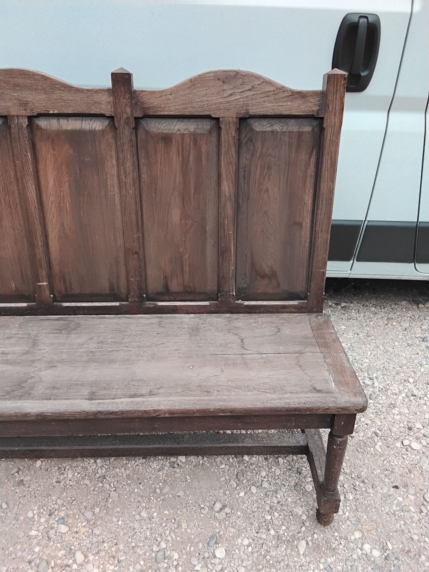 Banc ancien en chêne