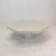 Italian Marble Octagon Coffee Table, 1980's