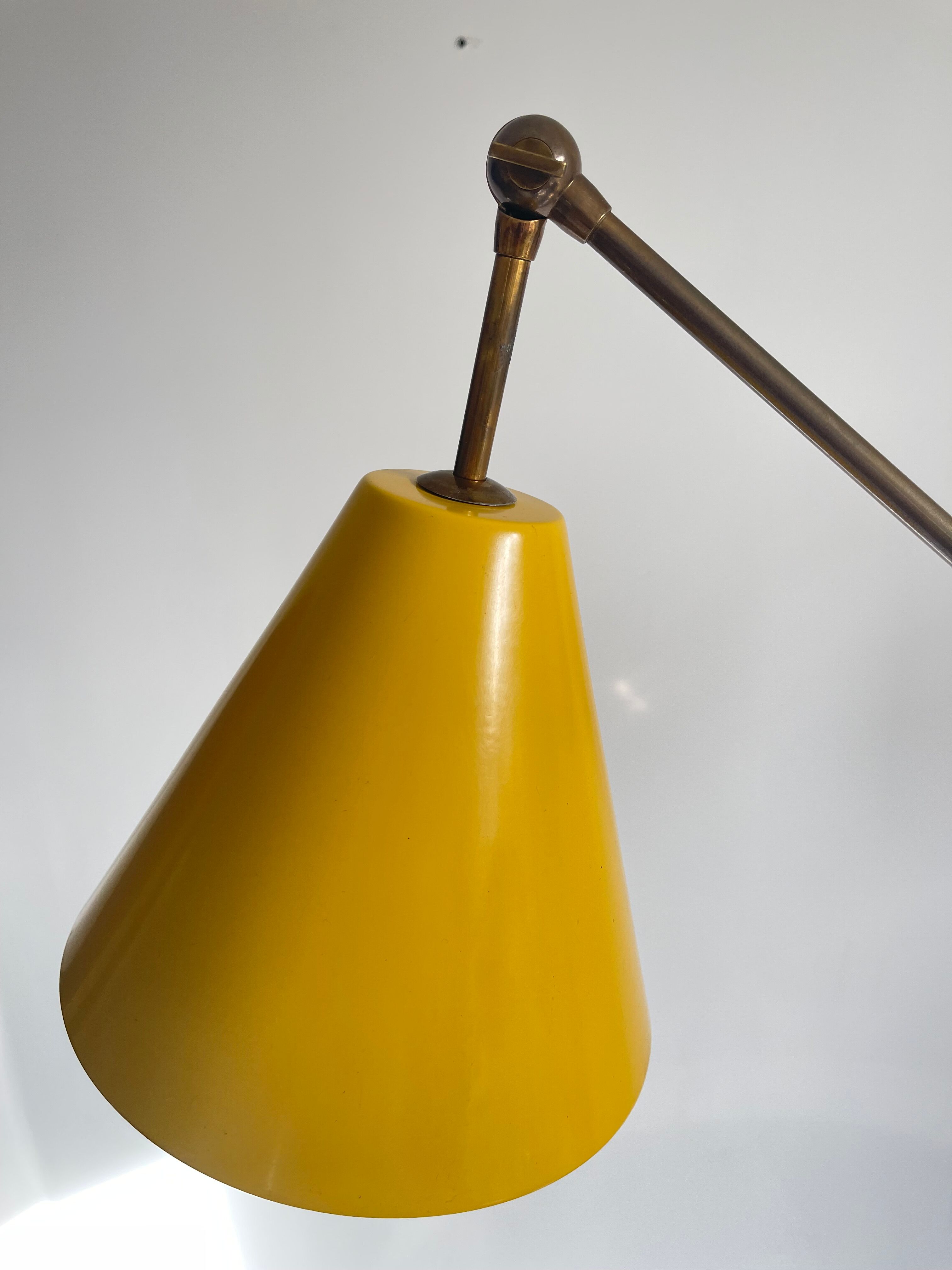 “Triennale” floor lamp by Angelo Lelii by Arredoluce