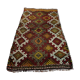 Vintage turkish kilim rug , 103 x 56 cm