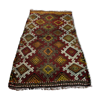 Tapis kilim turc vintage 103 x 56 cm