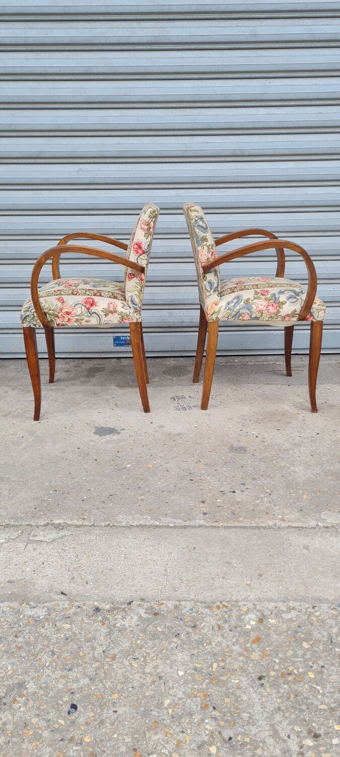 Pair of bridge chairs