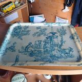 Plateau vintage décor "Toile de Jouy" – Magnificent Country & Retro Style