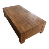 Teak coffee table