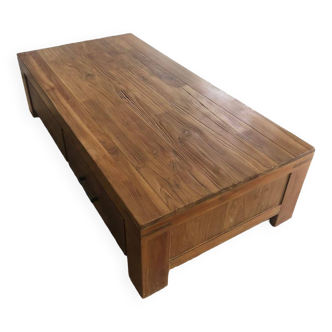 Teak coffee table