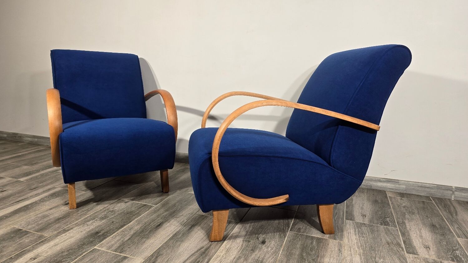 Lounge Chairs from Jindrich Halabala, 1940s, Set of 2