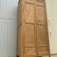 Armoire parisienne bois brut 1950