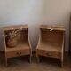 Pair of vintage 50s bedside tables