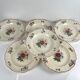 Set of 6 deep plates "Agreste" Sarreguemines, 20th century
