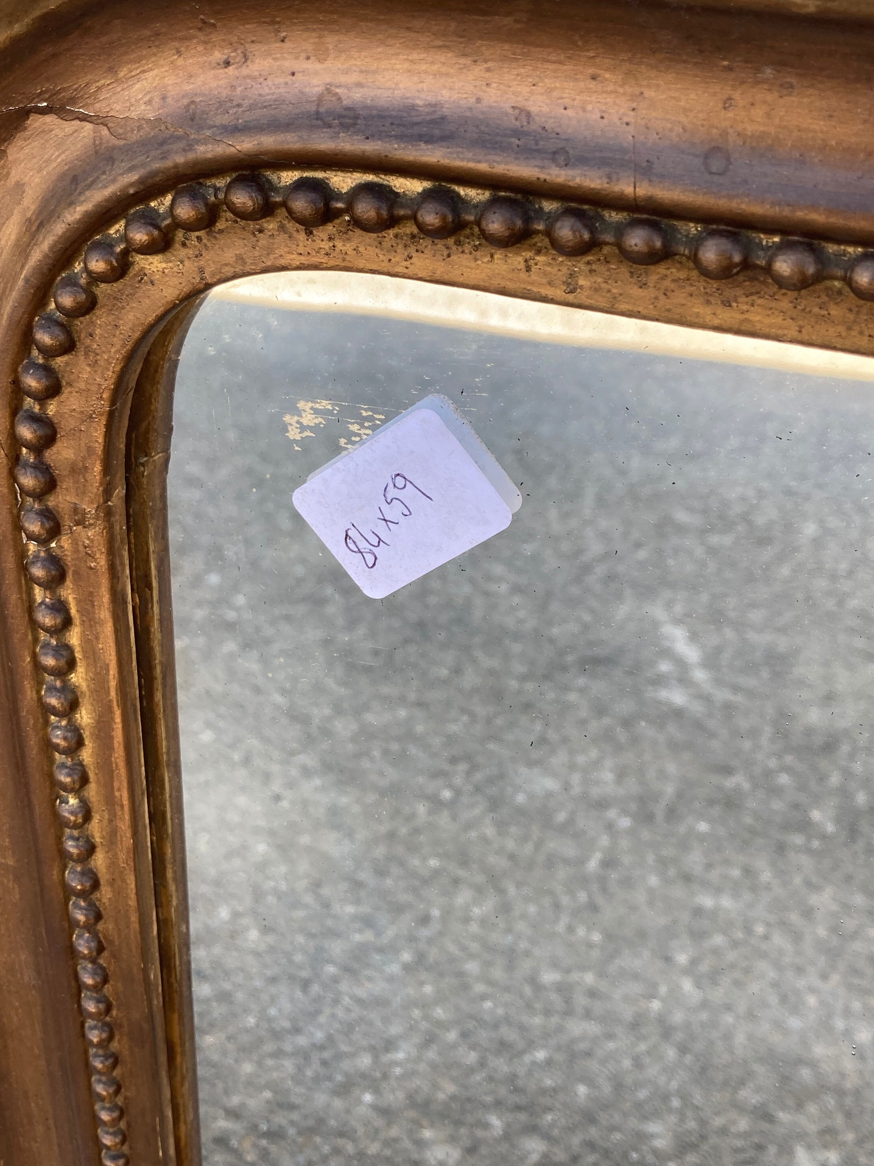 Louis-Philippe style mirror 59x84cm