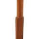 Scandinavian floor lamp in teak and metal, Sweden, 1960