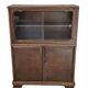 Vetrina Vintage Anni '40/'50 in Radica – Design Italiano Mid-Century