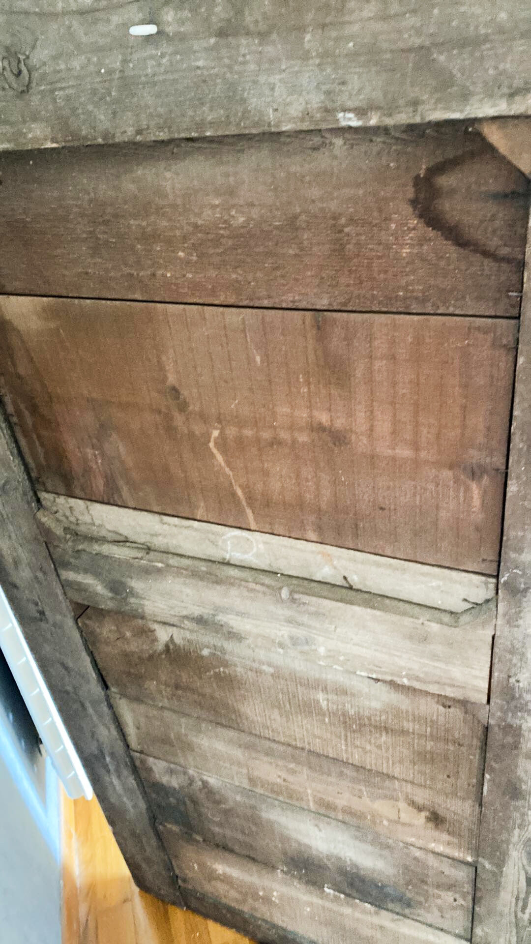 Fireplace trumeau mirror, gilded