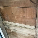 Fireplace trumeau mirror, gilded