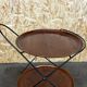 60s 70s teak serving trolley Jie Gantofta String Serving Trolley Sweden 60s