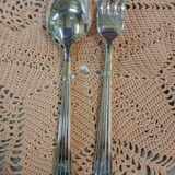 5 pairs of silver-plated cutlery