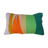 Coussin tissage laine